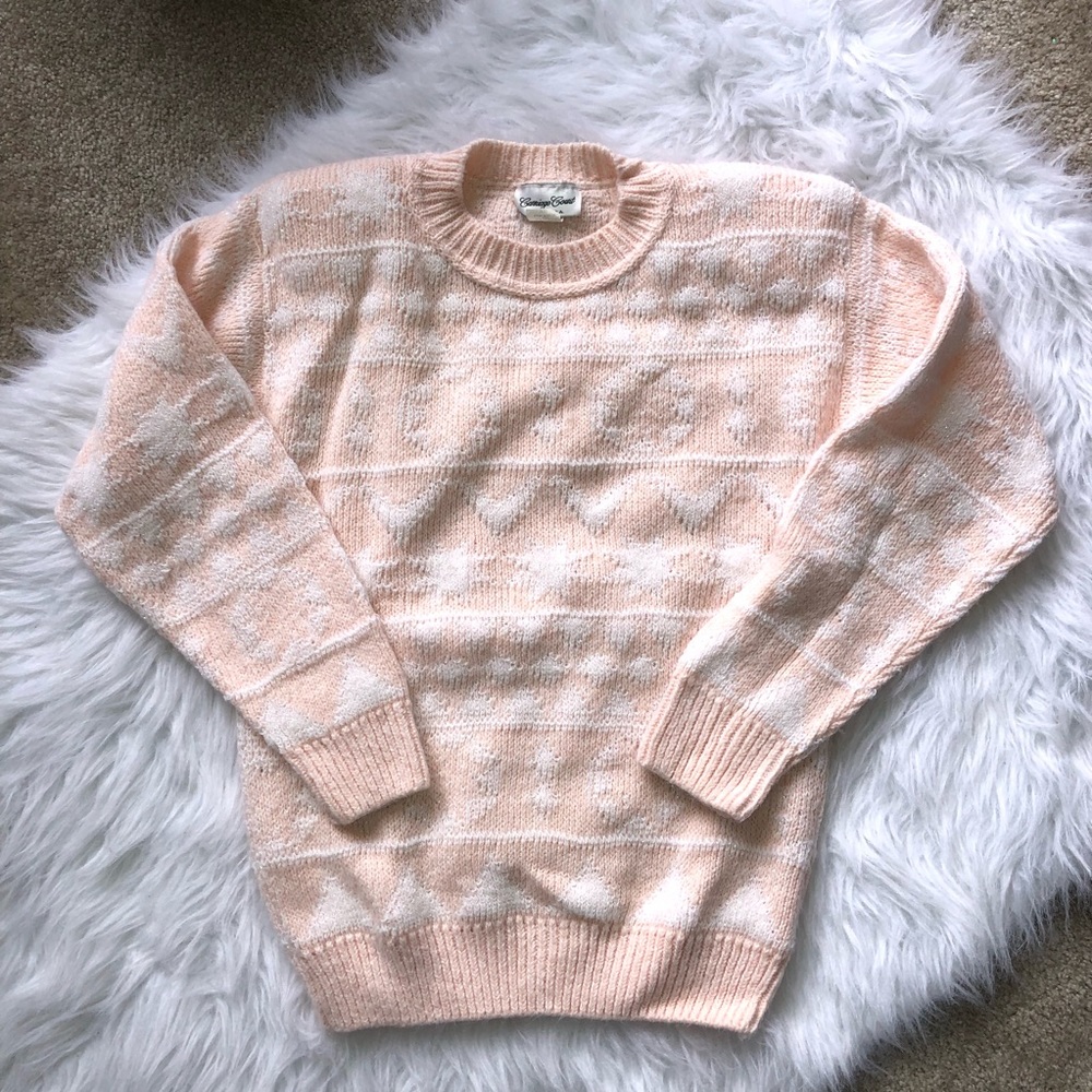 Vintage Carriage court made in USA sweater .